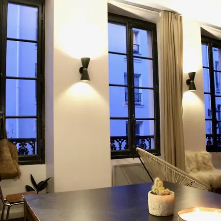 Lägenhet Bright And Design Appt Near Grands Boulevards *