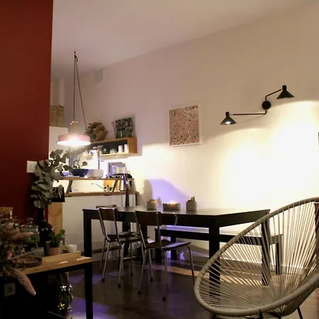Bright And Design Appt Near Grands Boulevards Lägenhet